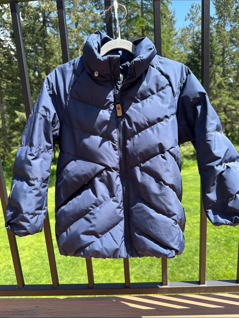 Kids Navy Puffer Jacket - Reima